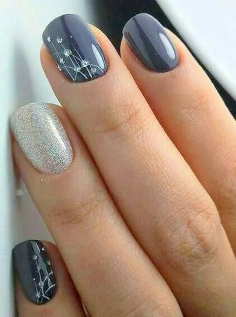 Minimal ve Soft Nail Art örnek 8