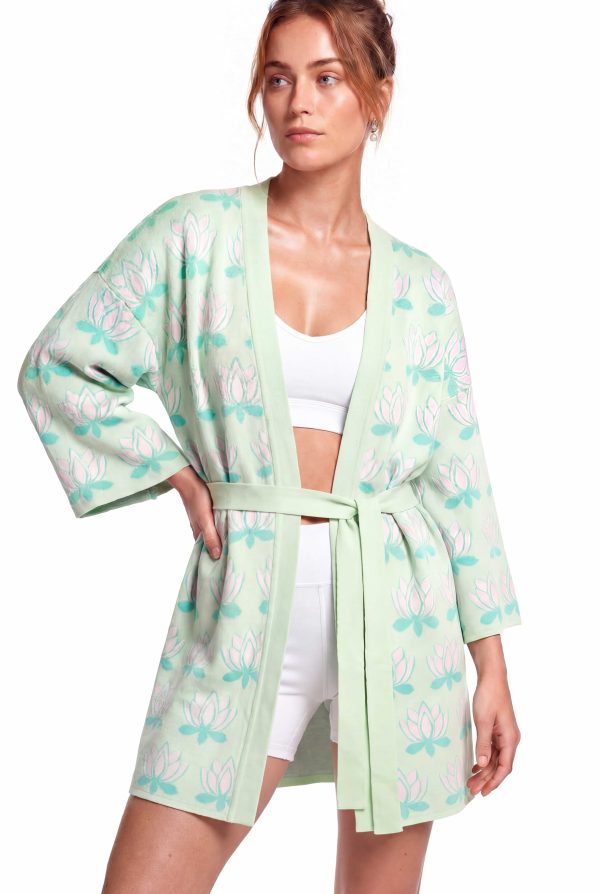 Peraluna Urban Lotus Kimono, İnce Yazlık Kadın Kimono