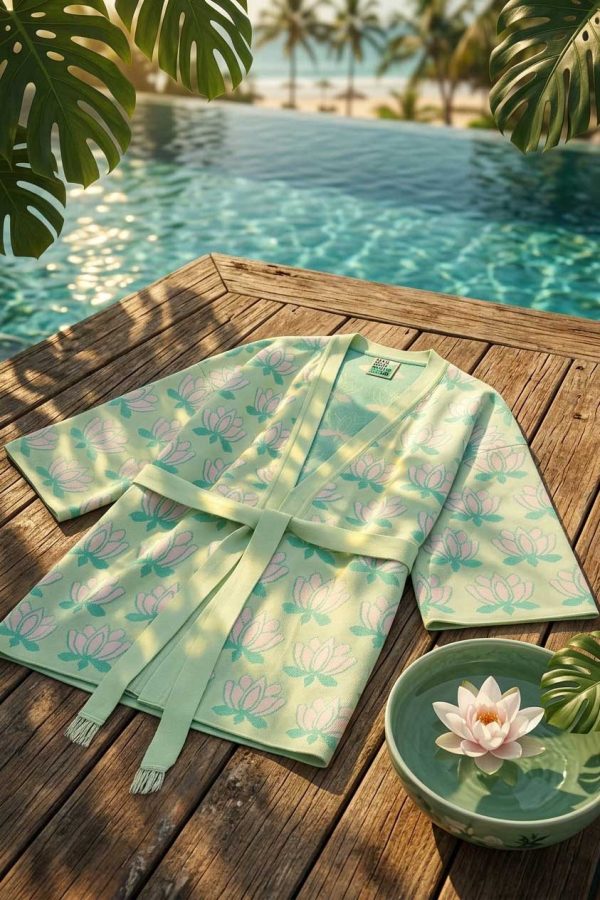 Peraluna Urban Lotus Kimono, İnce Yazlık Kadın Kimono