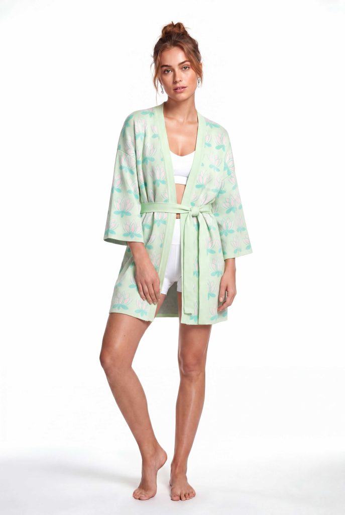 Peraluna Urban Lotus Kimono, İnce Yazlık Kadın Kimono